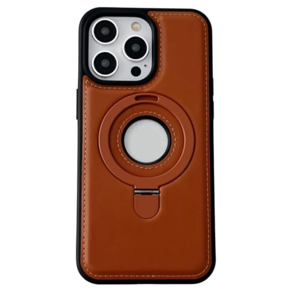 Case MagSafe de Cuero para iPhone 15 Pro Max - Image 4