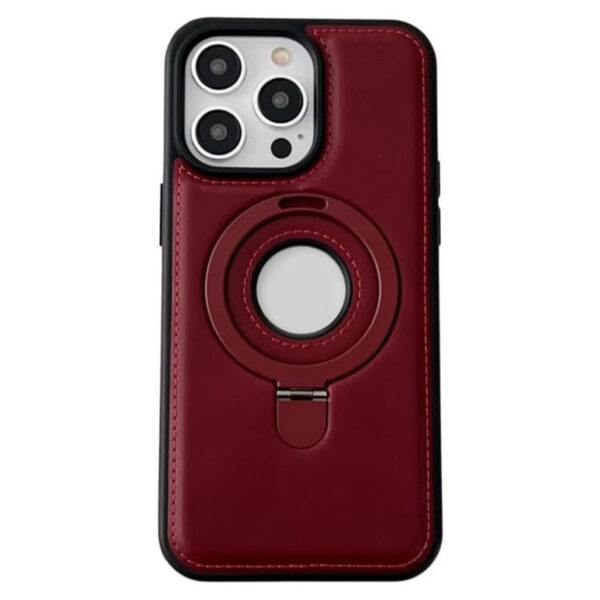 Case MagSafe de Cuero para iPhone 15 Pro Max - Image 5