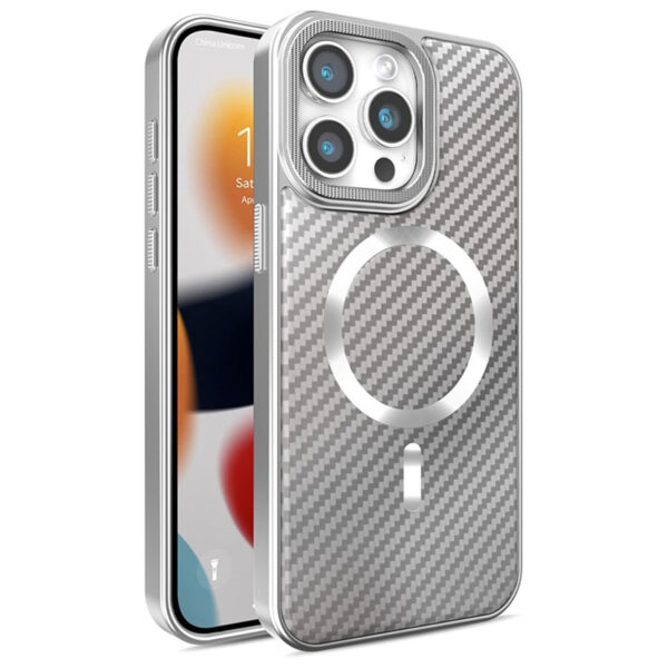 Funda MagSafe de Fibra de Carbono Sell para iPhone 16 - 16 Pro - 16 Pro Max - Image 3