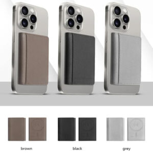 Case MagSafe de cuero luxury para iPhone