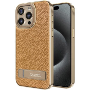 Funda de cuero Luxury para iPhone 16-16 Pro-16 Pro Max