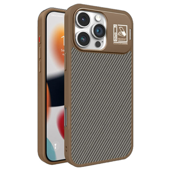 Funda ligera con textura para iPhone 16 - 16 Pro - 16 Pro Max