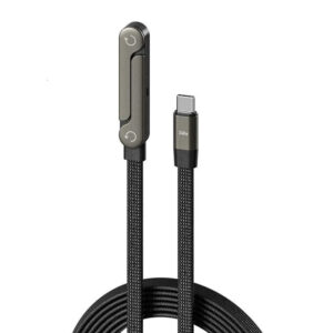 Cable de carga con soporte de codo de 240 W